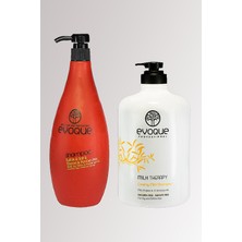 Evoque Professional Sülfatsız Şampuan 1000 ml + Therapy Sülfatsız Şampuan 1000 ml