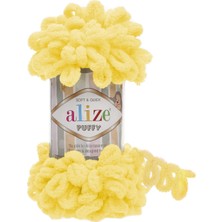 Alize Puffy El Örgü Ipi 216 Sarı