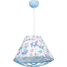 Kollektif Desenli Baby Mavi