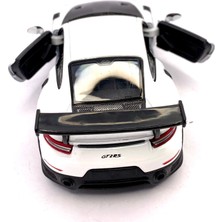 Kinsmart Çek Bırak Porsche 911 Gt2 Rs Metal Oyuncak Araba