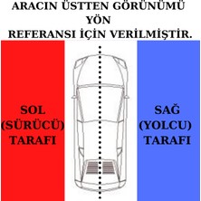 FARSAN Renault R12 Ts Sol Stop Camı -Toros Stop Camı (Binek Tipi)