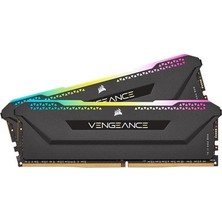 Corsair Vengeance Rgb Pro Sl 16GB (2x8) 3200MHZ CL16 CMH16GX4M2Z3200C16 Ddr4 Ram Bellek Siyah