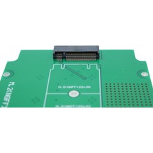 JustQuality M.2 (NGFF) B-Key, B+M-Key SSD to SATA Çevirici Dönüştürücü Adaptör Kart