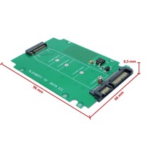 JustQuality M.2 (NGFF) B-Key, B+M-Key SSD to SATA Çevirici Dönüştürücü Adaptör Kart