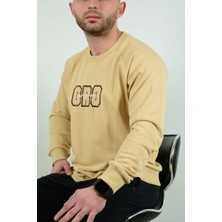 Gymgarage - Qualıfer Sweatshirt Bej