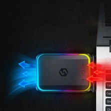 Triline Rgb Işıklı Vakumlu USB Notebook Laptop Soğutucu
