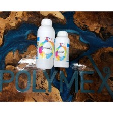 Polymex 750 Gr. A  B - Şeffaf Epoksi Reçine