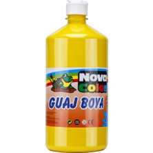 Nova Color Tek Renk Guaj Boya 1000 gr NC-321 Sarı