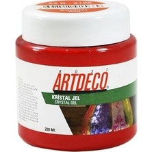 Artdeco Kristal Jel Boya Kırmızı