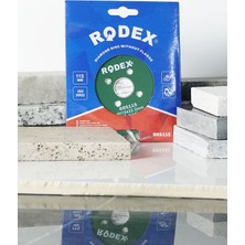 Rodex RRS115 Kanallı Turbo Elmas Kesme Diski Mermer, Tuğla, Granit, Taş 115mm