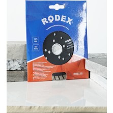 Rodex RRZ115 Uzatılmış Segment Turbo Elmas Beton, Tuğla, Granit Kesme Diski 115mm