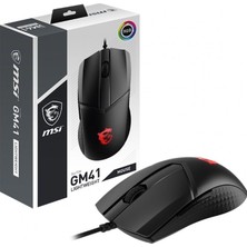 MSI Clutch GM41 Lightweight Rgb Optik Gaming Mouse