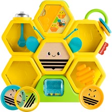 Fisher-Price Eğlenceli Arı Kovanı Gerçek Ahşap Ve Metal Ayrıntılarıyla Para Atma Oyunu Bulunan Aktivite Oyuncağı 9 Ay Ve Üzeri Gjw27