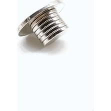 Mıknatıs Market 25 Adet 14 x 2 mm Yuvarlak Güçlü Neodyum Mıknatıs Çap 14 mm Kalınlık 2 mm