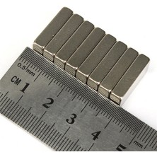 Mıknatıs Market 4 Adet 20 x 10 x 5 mm Dikdörtgen Neodyum Mıknatıs Boy 20 mm En 10 mm Kl. 5 mm
