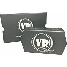 Grotte Vr Q Sanal Gerçeklik Gözlüğü Google Cardboard 3D Vr Gözlük -Gri