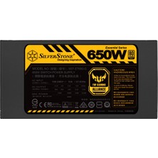 Silverstone Essential 650W 80+Gold ATX Güç Kaynağı (SST-ET650-G1.2)