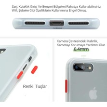 CaseArt Xiaomi Redmi Note 9s Kılıf Slikon Kenarlı Düğmeleri Renkli Mat Arka Kapak - Lacivert