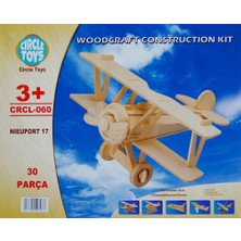 Circle Toys 3D Ahşap Nıeuport-17 Uçak Maketi
