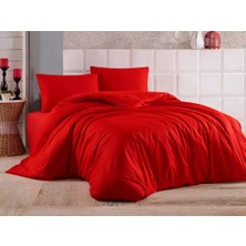 Çeyiz Diyarı Almond Çift Kişilik Nevresim Takımı Kırmızı