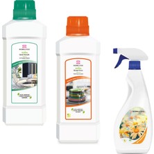 BioBellinda Genel Temizlik 1000 ml + Bulaşık Sıvısı 1000 ml + Oda Parfümü Activia 500 ml