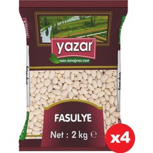 Yazar Kuru Fasulye 2 kg x 4 Paket