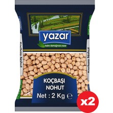 Yazar Koçbaşı Nohut 2 kg x 2 Paket