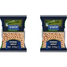 Yazar Koçbaşı Nohut 2 kg x 2 Paket