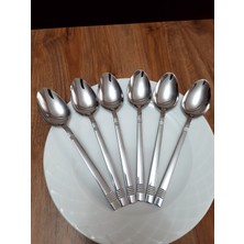 Kardelen 6 Adet Turkuaz Yemek Kaşık