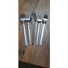 Kardelen 6 Adet Turkuaz Yemek Çatalı