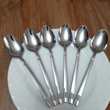 Kardelen 6 Adet Turkuaz Tatlı Kaşık