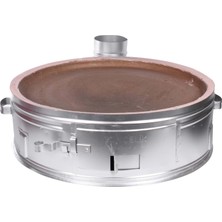 Gökçelik 60 cm Çukur Gözleme Yufka Ekmek Mangal Toprak Tandır