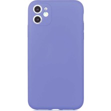 Kılıf Merkezi Apple iPhone 11 Içi Kadife Lansman Kılıf Mara Silikon,açık Mor