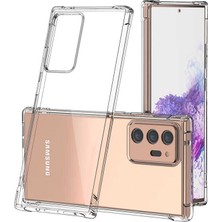 Zore Samsung Galaxy Note 20 Ultra Kılıf Nitro Anti Shock Silikon Şeffaf