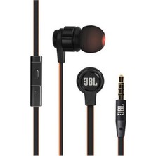 JBL T180A Mikrofonlu Kulakiçi Kulaklık Siyah