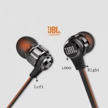 JBL T180A Mikrofonlu Kulakiçi Kulaklık Siyah