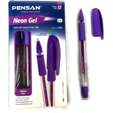 Pensan Neon Jel Tükenmez Kalem 1 mm 12'li