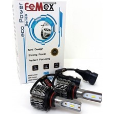 Femex Eco Power Hb4 9006 Şimşek Etkili Zenon Csp LED Xenon