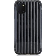 Ally Samsung Galaxy Note 10 Litea81 Trunk Lines İnce Soft Silikon Kılıf Al32186 Siyah