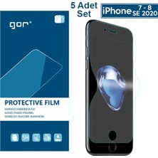 Ally Apple İphone Se 202087 Hd Ekran Koruyucu Jelatin 5 Adet Set Al33282 Şeffaf
