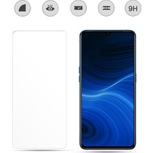 Ally Oppo Realme 6/6İ/6 Pro Tempered Cam Ekran Koruyucu Al32636 Şeffaf