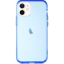 Caseart Apple İphone 12 Mini Kılıfli Kapak Mavi
