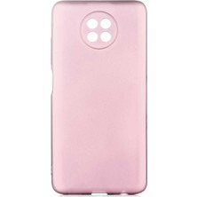 Gpack Xiaomi Redmi Note 9 5G Kılıf Mat Soft Premier Silikon Bronz