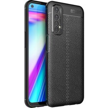 Hesaplı Dünya Realme 7 Kılıf Koruyucu Esnek Tpu Silikon Hns Siyah