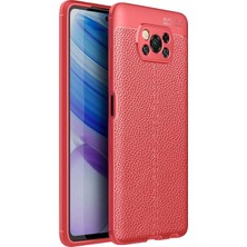 Hesaplı Dünya Xiaomi Poco X3 Kılıf Koruyucu Esnek Tpu Silikon Hns Kırmızı