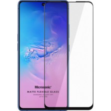 Microsonic Samsung Galaxy A91 Matte Flexible Ekran Koruyucu Siyah