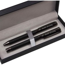 Hediye Rengi İsme Özel Exclusive Tükenmez Ve Roller Kalem Seti M2