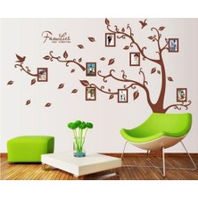 Kt Decoration Ev Dekorasyonu Fotoğraf Çerçeveli Xl Dev Ağaç Kendinden Yapışkanlı Pvc Sticker Duvar Dekor