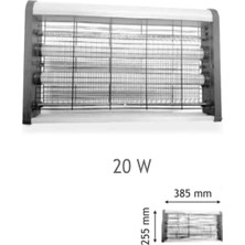 Helios Hs-8000 Serisi 20W Sinek Kovucu Cihaz