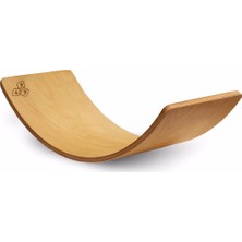 Okul Oyuncak Wavy Board Ahşap Keçesiz Denge Tahtası